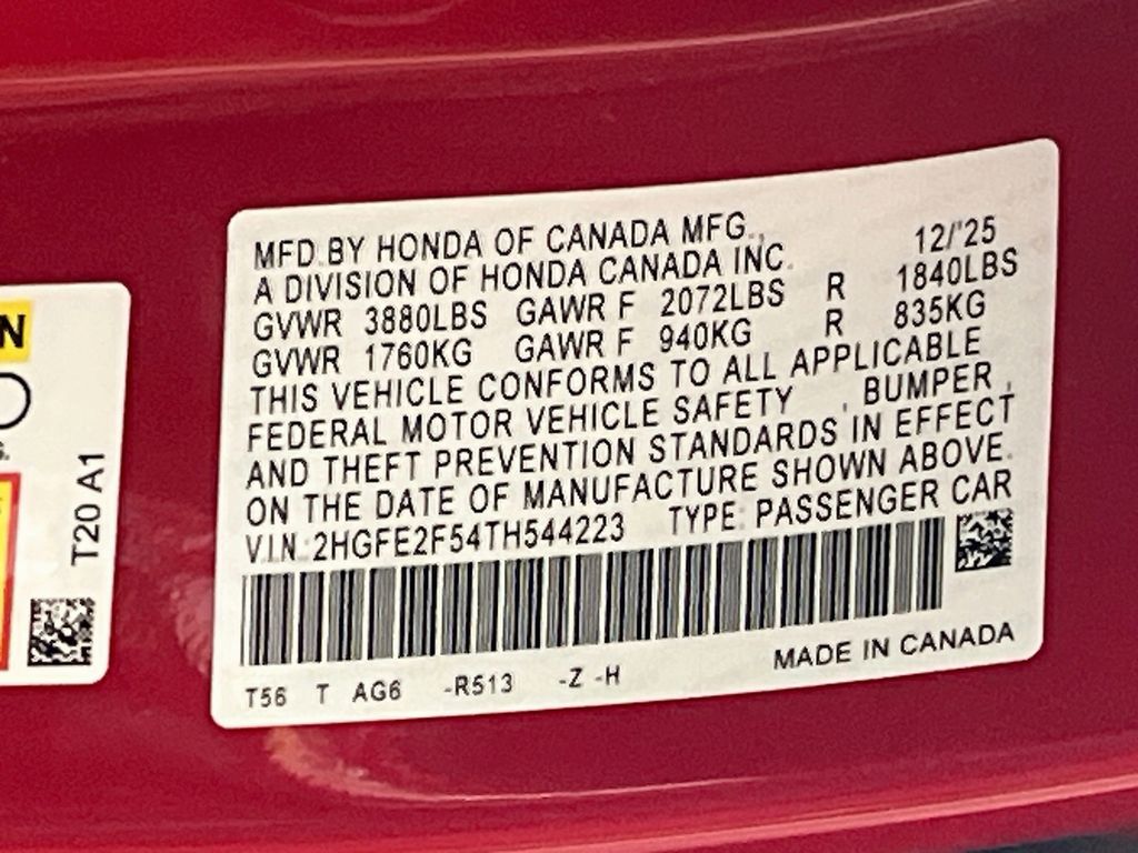 Used 2026 Red Honda Sport image 29