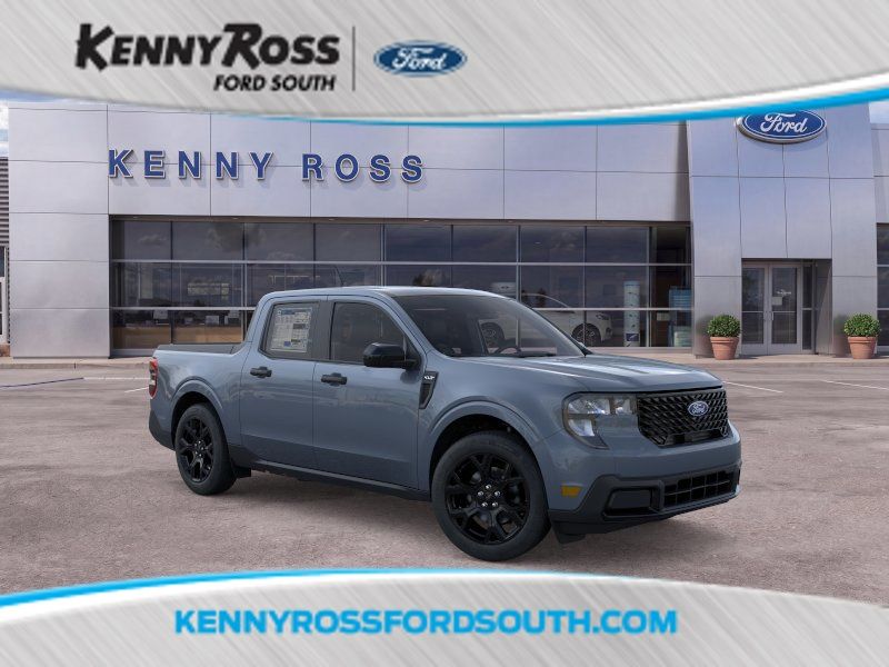 Blue (Azure Gray Metallic Tri-Coat) 2026 Ford Maverick Pickup Truck All-Wheel Drive Continuously Variable Transmission