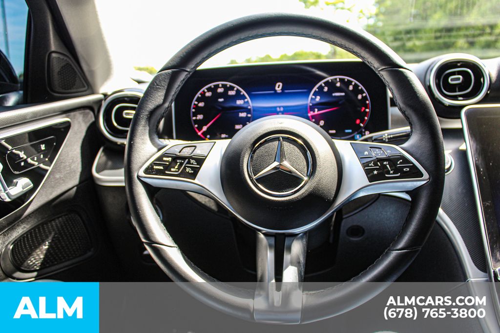 Used 2025 Black Mercedes-Benz C 300 image 23