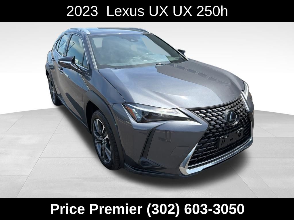 Gray 2023 Lexus UX Hybrid 250h AWD SUV / Crossover All-Wheel Drive Continuously Variable Transmission