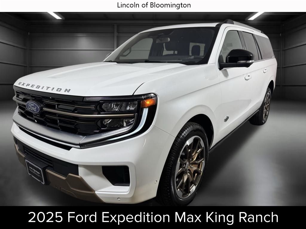 Star White Metallic Tri-Coat 2025 Ford Expedition MAX King Ranch 4WD SUV / Crossover Four-Wheel Drive Automatic