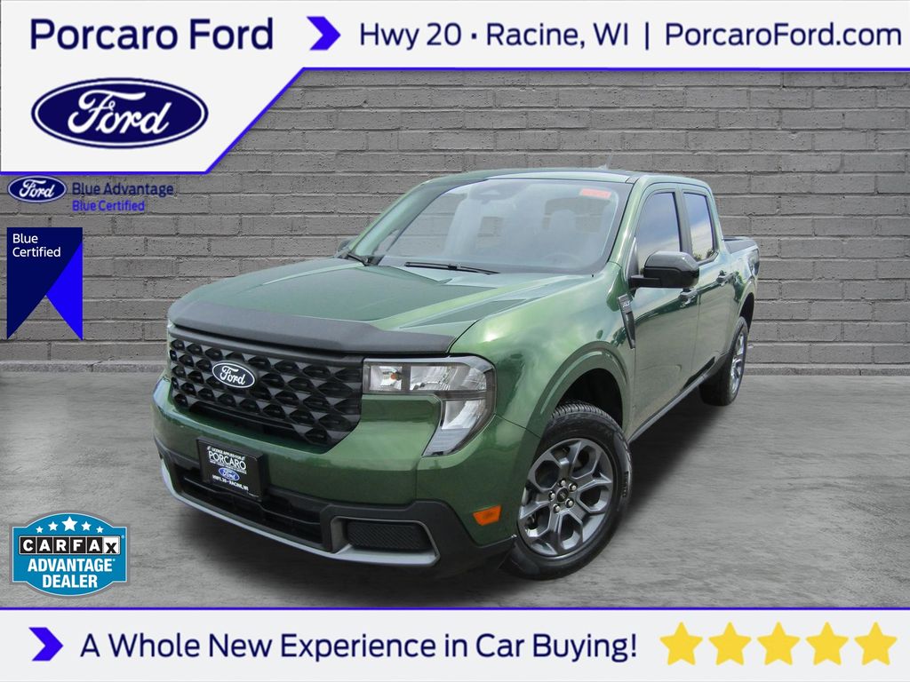 Eruption Green 2025 Ford Maverick Pickup Truck All-Wheel Drive 8-Speed Automatic