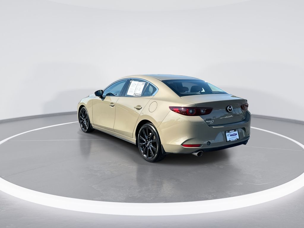 2025 Mazda Mazda3 2.5 Carbon Turbo Beige at Stokes Mazda
