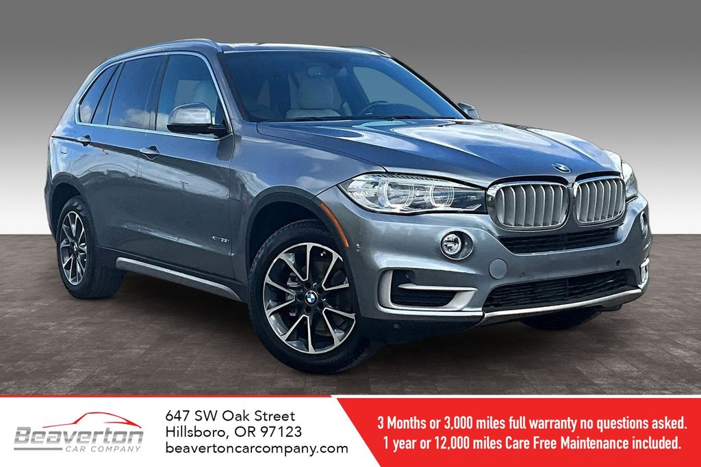 Space Gray Metallic 2018 BMW X5 xDrive35i AWD SUV / Crossover All-Wheel Drive 8-Speed Automatic