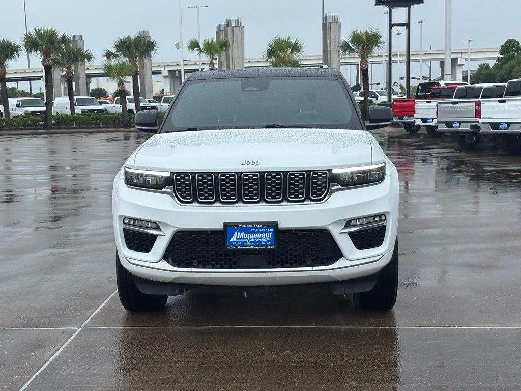2023 Jeep Grand Cherokee Summit White at Wharton Chevrolet GMC