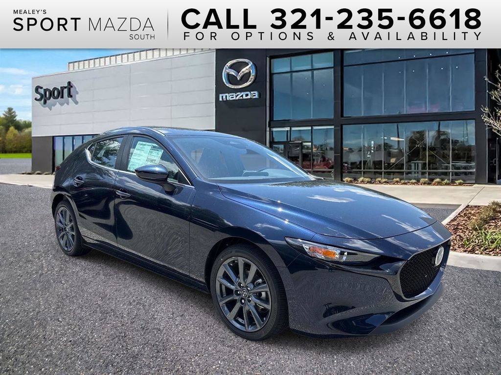 Deep Crystal Blue Mica 2026 Mazda MAZDA3 Hatchback Front-Wheel Drive 6-Speed Automatic