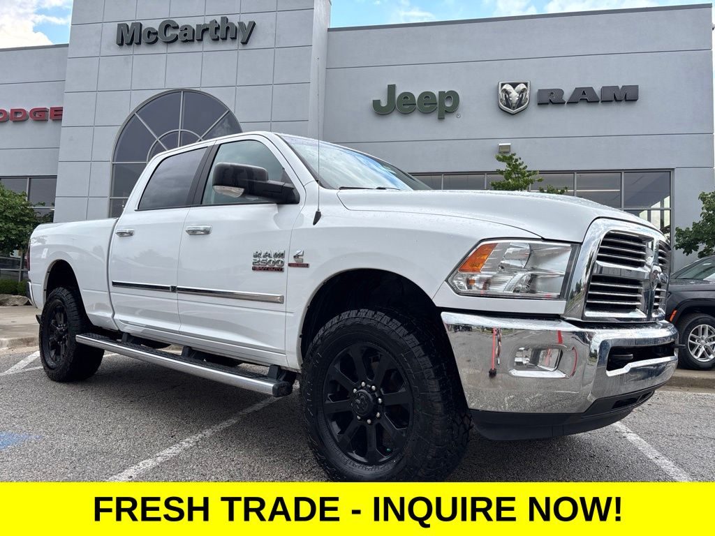 Bright White Clearcoat 2018 RAM 2500 Pickup Truck Four-Wheel Drive 6-Speed Automatic