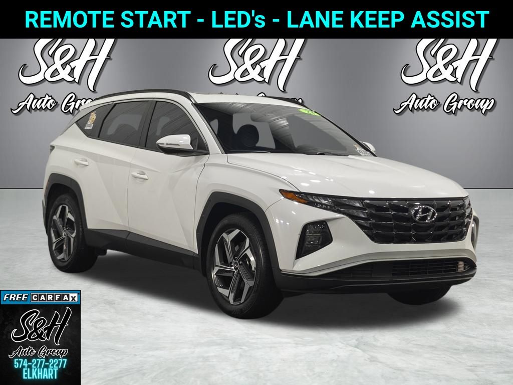 Serenity White Pearl 2023 Hyundai Tucson SUV / Crossover Front-Wheel Drive 8-Speed Automatic