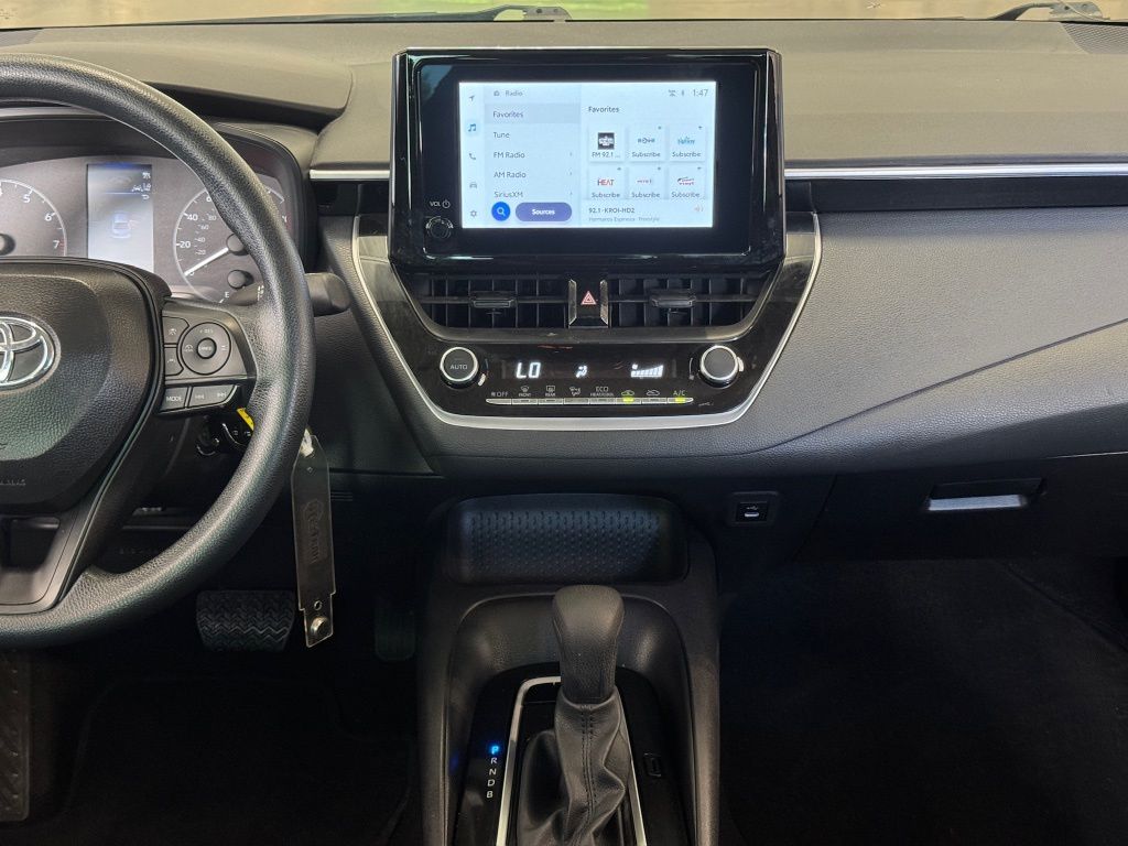 2025 Toyota Corolla LE White at Classic Toyota Galveston
