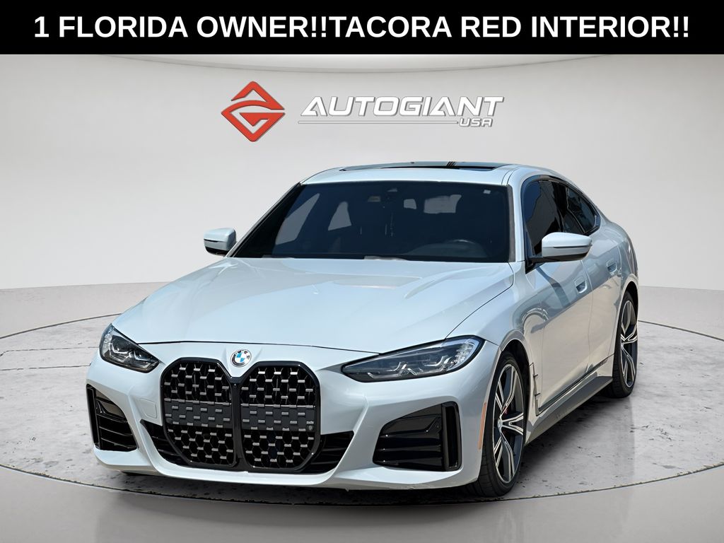 Brooklyn Gray Metallic 2022 BMW 4 Series Coupe Rear-Wheel Drive 8-Speed Automatic