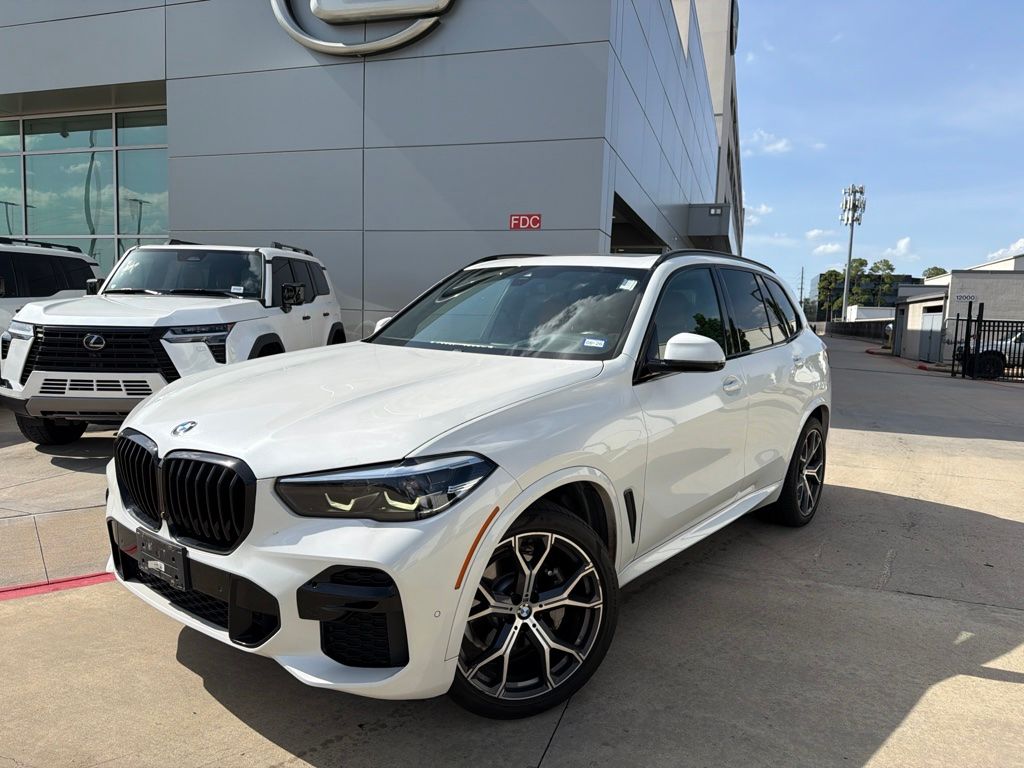 2022 BMW X5 xDrive40i White at Westside Lexus