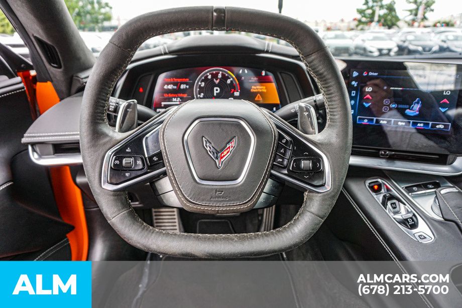 Used 2024 Orange Chevrolet Stingray image 28