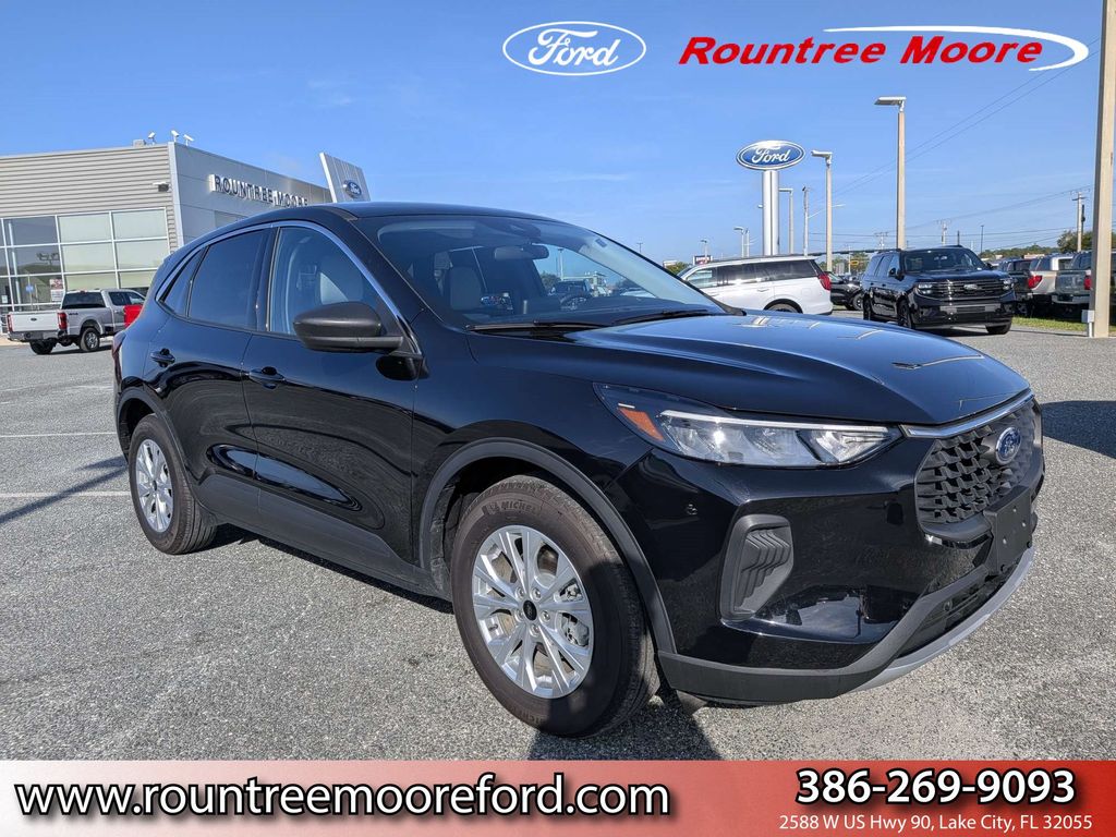 Black Metallic 2024 Ford Escape SUV / Crossover Front-Wheel Drive 8-Speed Automatic
