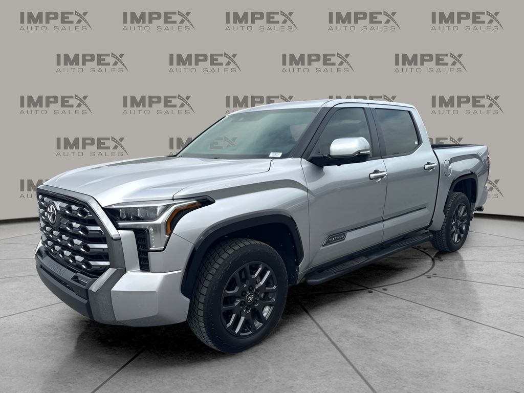 Celestial Silver Metallic 2025 Toyota Tundra Pickup Truck Four-Wheel Drive Automatic