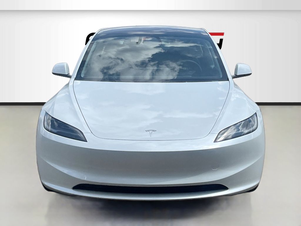2025 Tesla Model 3 Long Range White at AutoSavvy Houston Northwest