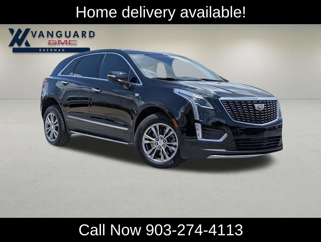 Stellar Black Metallic 2023 Cadillac XT5 Premium Luxury FWD SUV / Crossover Front-Wheel Drive 9-Speed Automatic