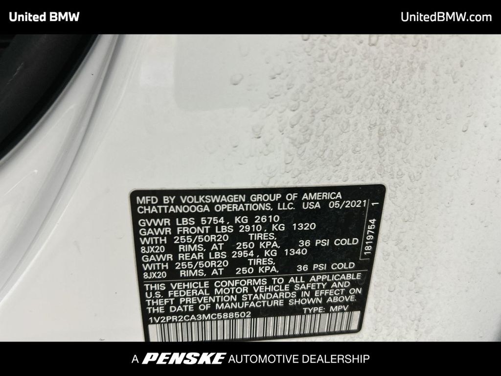 Thumbnail: 2021 Volkswagen Atlas - 22