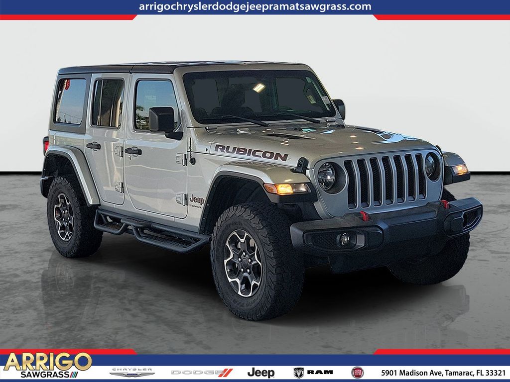 Silver 2023 Jeep Wrangler SUV / Crossover Four-Wheel Drive 8-Speed Automatic