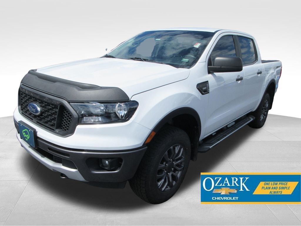 Oxford White 2021 Ford Ranger Pickup Truck Four-Wheel Drive Automatic