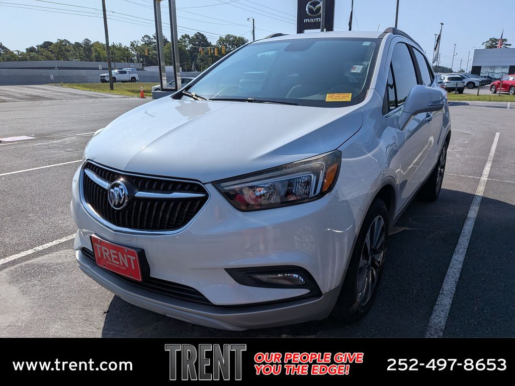 White Frost Tricoat 2018 Buick Encore SUV / Crossover Front-Wheel Drive 6-Speed Automatic Overdrive