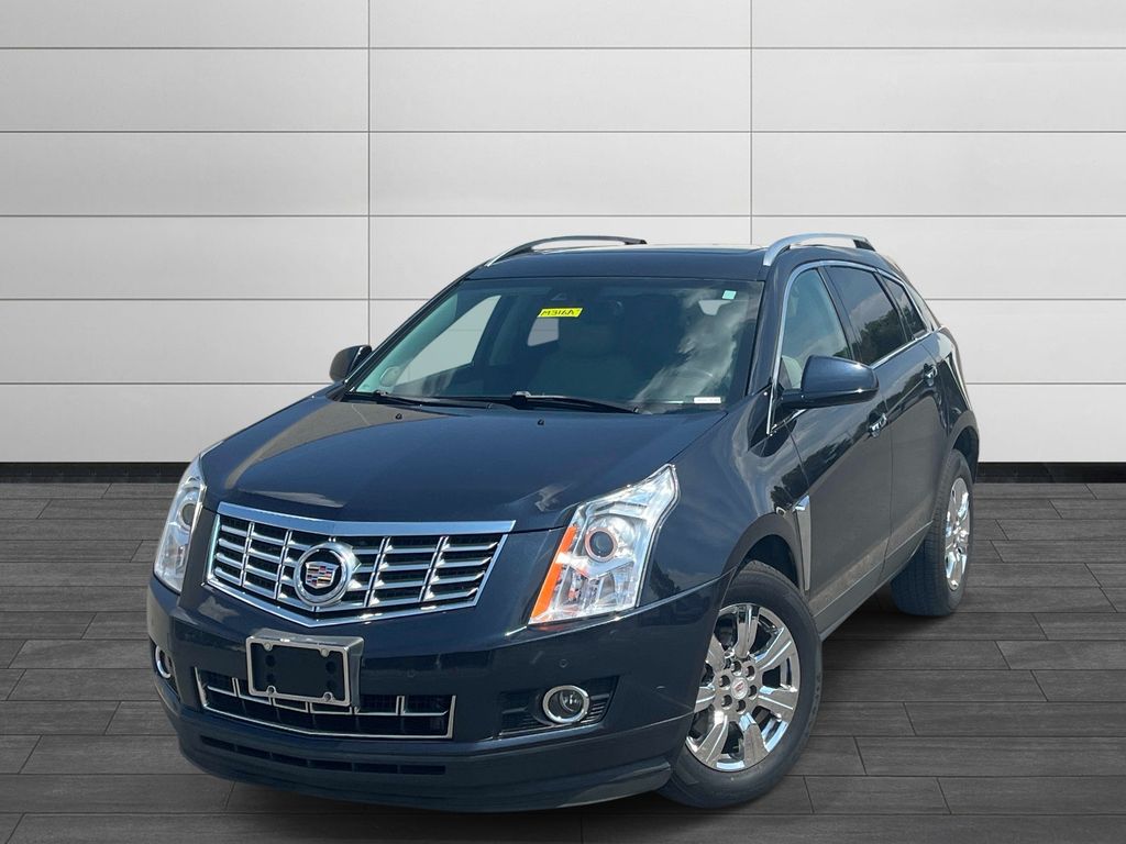 Sapphire Blue Metallic 2016 Cadillac SRX SUV / Crossover All-Wheel Drive 6-Speed Automatic
