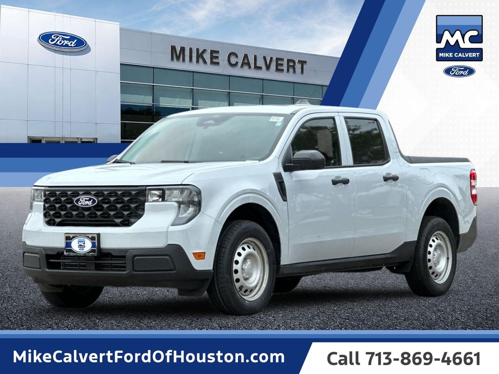White Metallic 2026 Ford Maverick Pickup Truck Front-Wheel Drive 8-Speed Automatic
