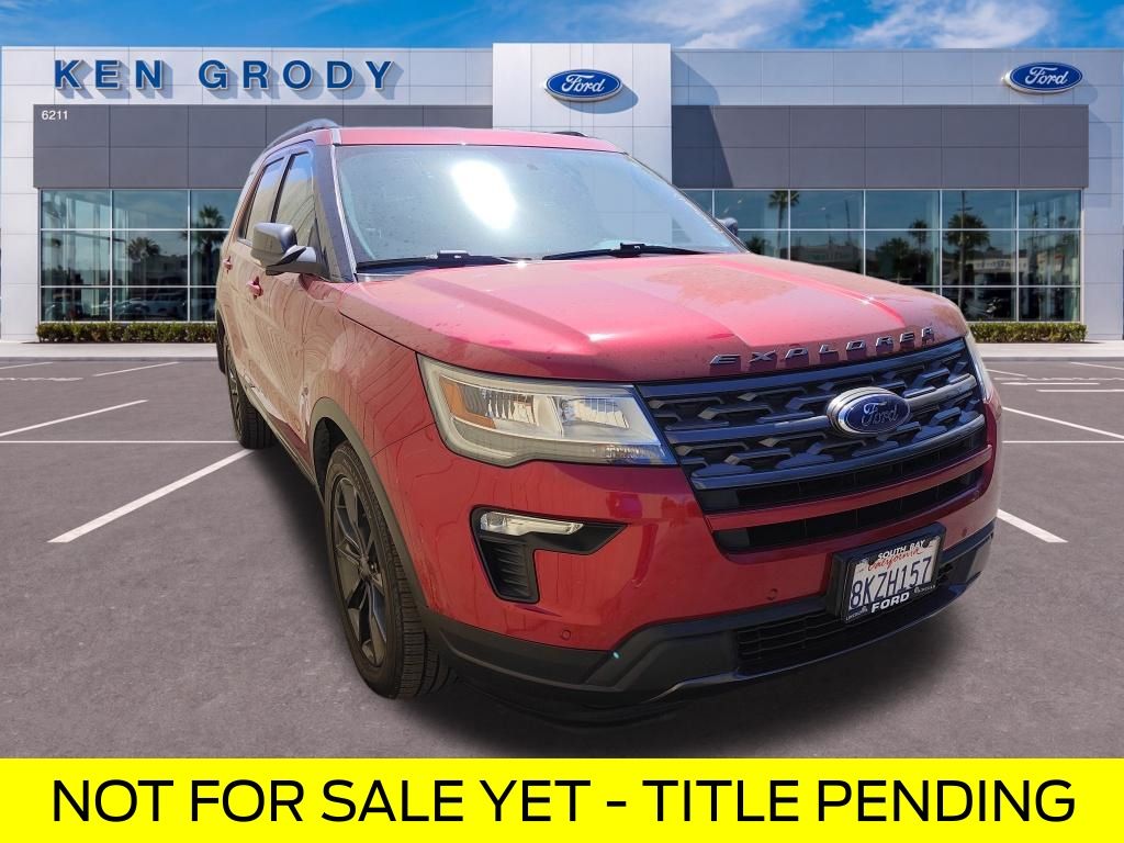 Ruby Red Metallic 2019 Ford Explorer SUV / Crossover Front-Wheel Drive 6-Speed Automatic