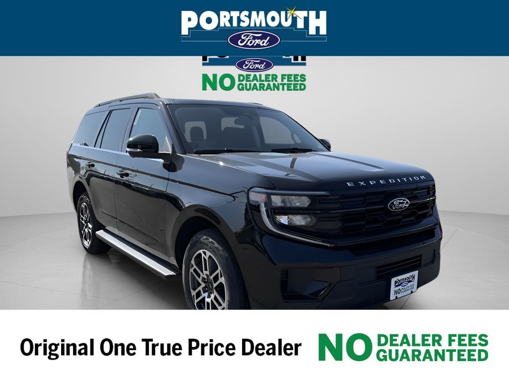 Black Metallic 2026 Ford Expedition Active 4WD SUV / Crossover Four-Wheel Drive Automatic