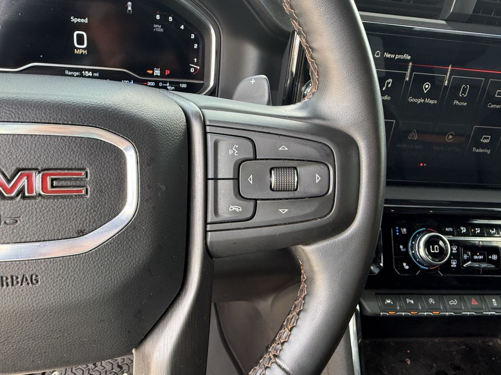 2024 GMC Sierra 1500 AT4 White at Parkway Family Mazda