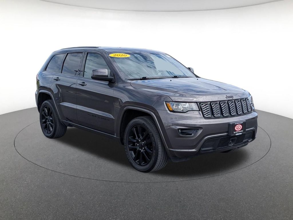 Gray (Granite Crystal Metallic Clearcoat) 2020 Jeep Grand Cherokee Altitude 4WD SUV / Crossover Four-Wheel Drive 8-Speed Automatic