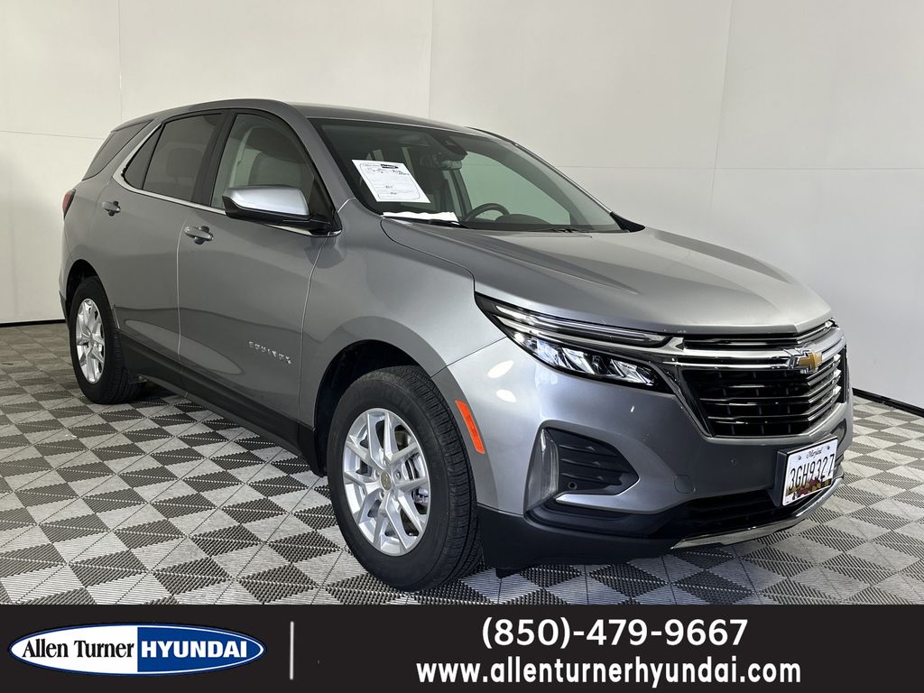 Sterling Gray Metallic 2024 Chevrolet Equinox LT AWD with 1LT SUV / Crossover Four-Wheel Drive 6-Speed Automatic Overdrive