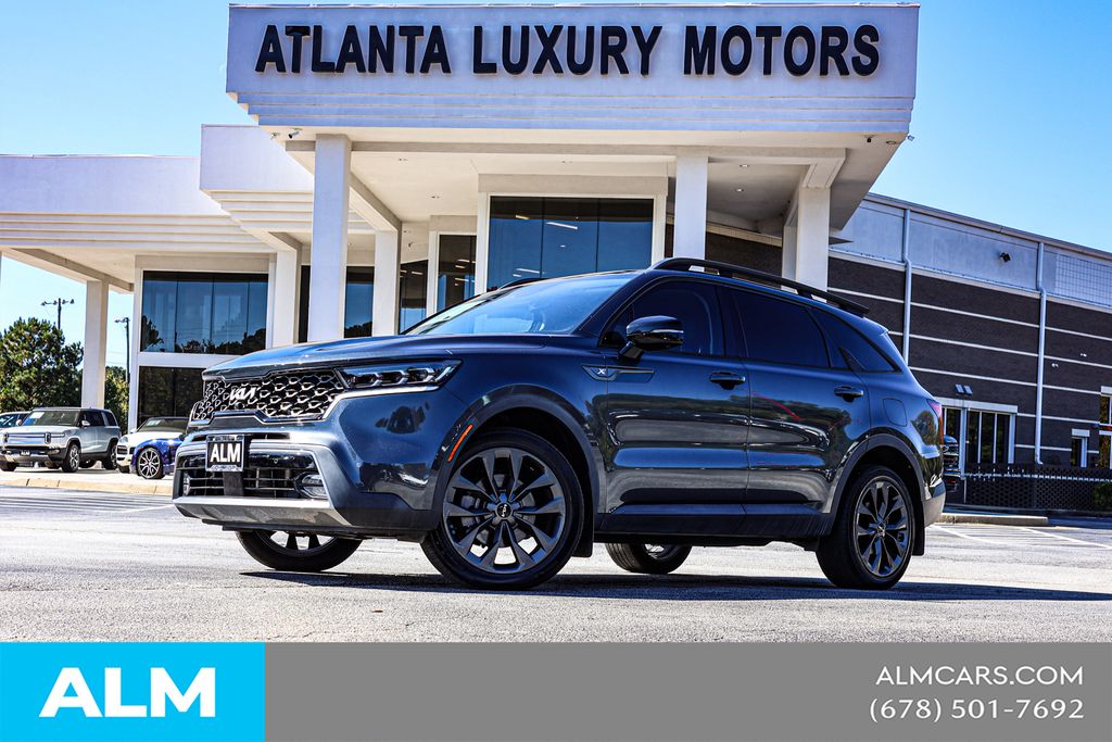 Used 2022 Gray Kia X-Line SX Prestige image 2