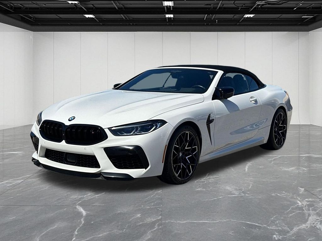 Alpine White 2024 BMW M8 Competition Convertible AWD Convertible All-Wheel Drive 8-Speed Automatic
