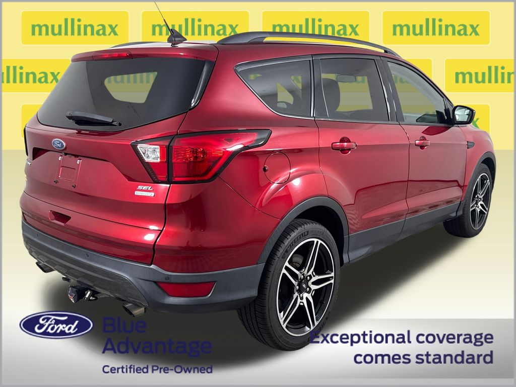 Certified Used 2019 Red Ford SEL image 4