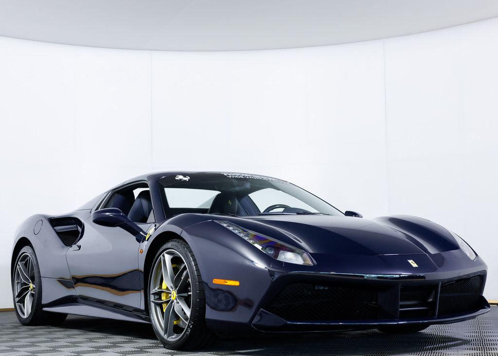 Certified Used 2019 Blue Ferrari Base image 6