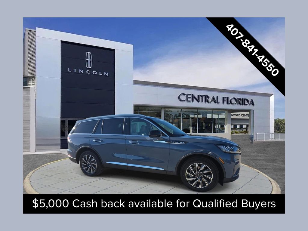 Blue Metallic 2026 Lincoln Aviator SUV / Crossover All-Wheel Drive Automatic