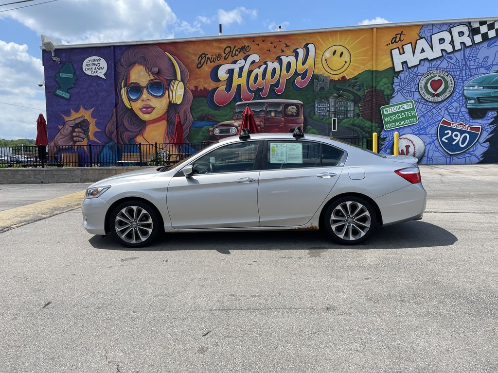Used 2013 Honda Accord Sport with VIN 1HGCR2F57DA222411 for sale in Worcester, MA