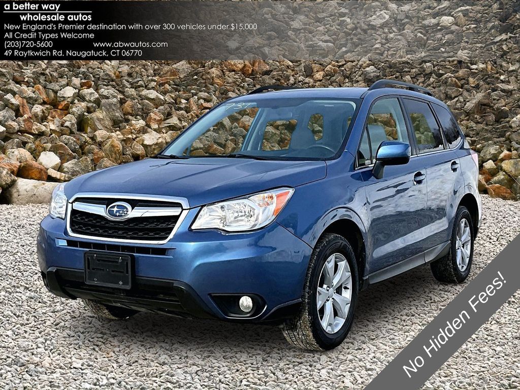 Quartz Blue Pearl 2016 Subaru Forester SUV / Crossover All-Wheel Drive Continuously Variable Transmission
