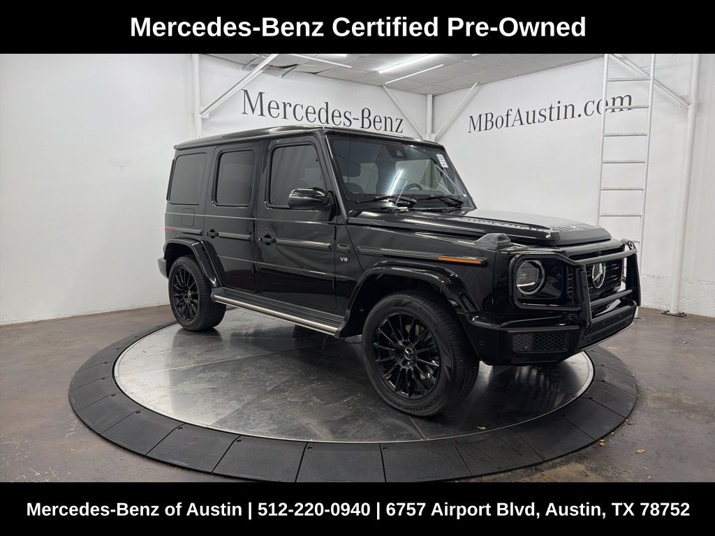Black 2021 Mercedes-Benz G-Class G 550 4MATIC SUV / Crossover All-Wheel Drive 9-Speed Automatic