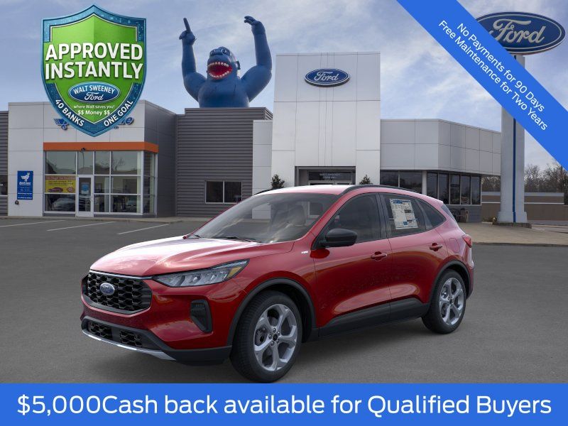 Rapid Red Metallic Tinted Clearcoat 2026 Ford Escape SUV / Crossover All-Wheel Drive 8-Speed Automatic
