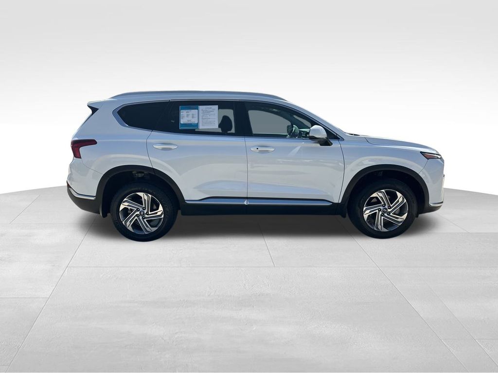 2022 Quartz White Hyundai Santa Fe SEL AWD SUV