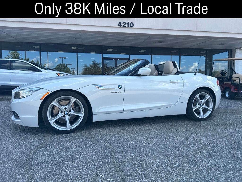 Alpine White 2016 BMW Z4 Convertible Rear-Wheel Drive Automatic