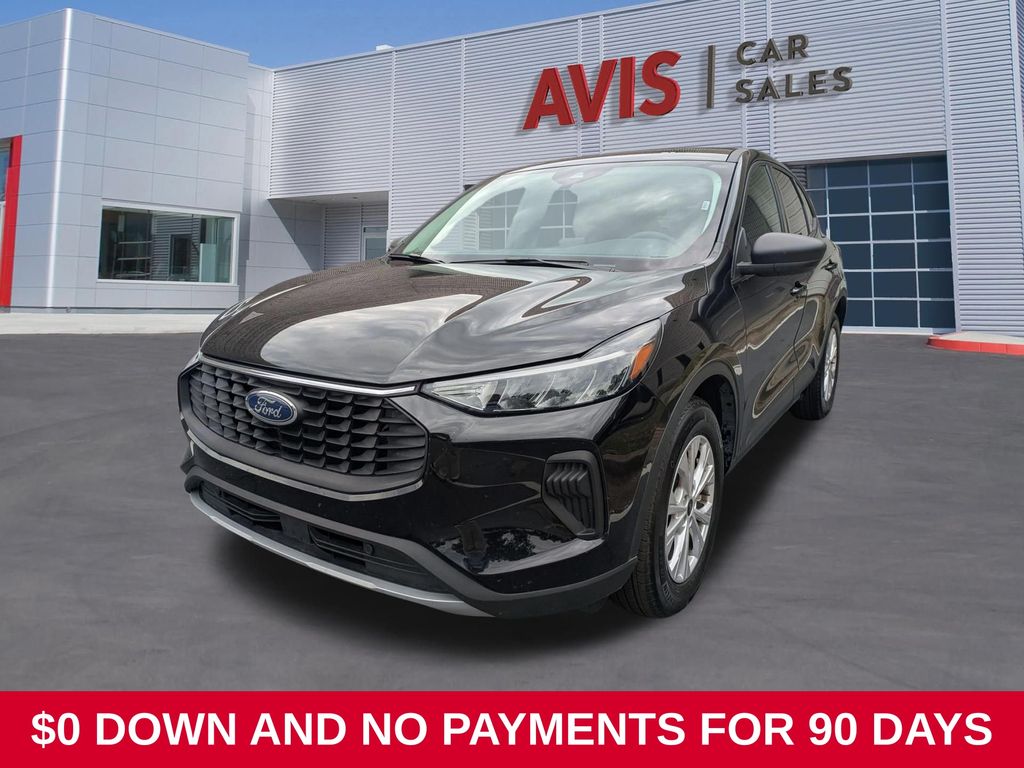Agate Black Metallic 2025 Ford Escape SUV / Crossover Front-Wheel Drive 8-Speed Automatic