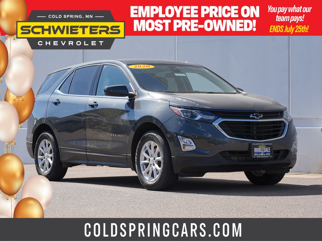 Nightfall Gray Metallic 2020 Chevrolet Equinox SUV / Crossover Four-Wheel Drive 6-Speed Automatic Overdrive