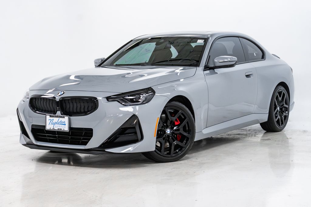 Brooklyn Gray Metallic 2025 BMW 2 Series Coupe All-Wheel Drive 8-Speed Automatic