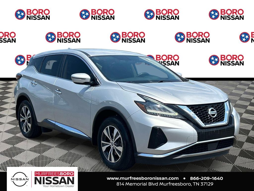 Brilliant Silver Metallic 2019 Nissan Murano SUV / Crossover Front-Wheel Drive Continuously Variable Transmission