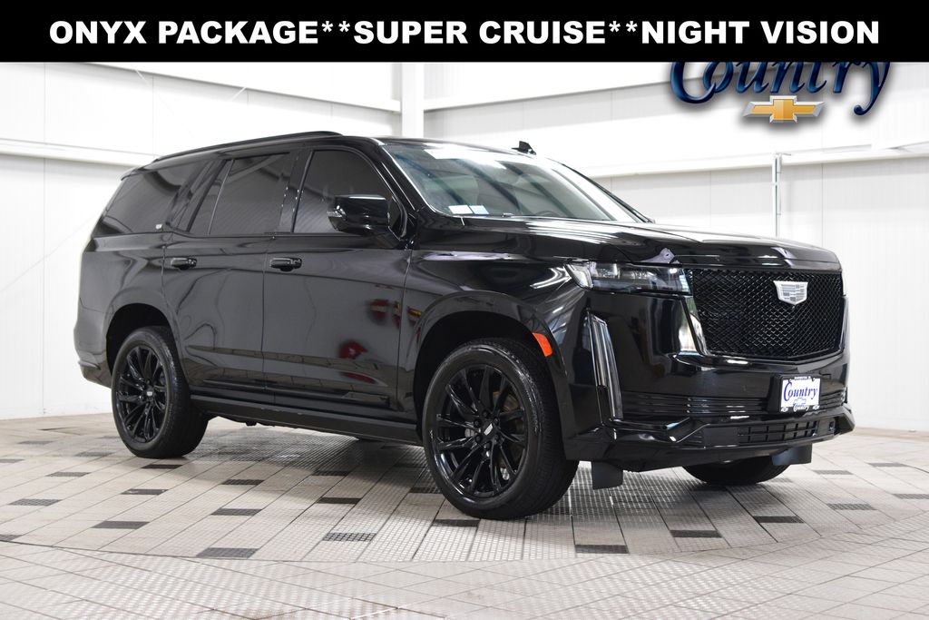 Black Raven 2023 Cadillac Escalade Sport Platinum 4WD SUV / Crossover Four-Wheel Drive Automatic