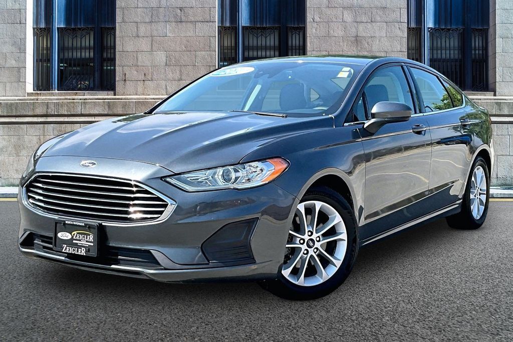 Certified 2020 Ford Fusion S with VIN 3FA6P0H76LR238081 for sale in North Riverside, IL