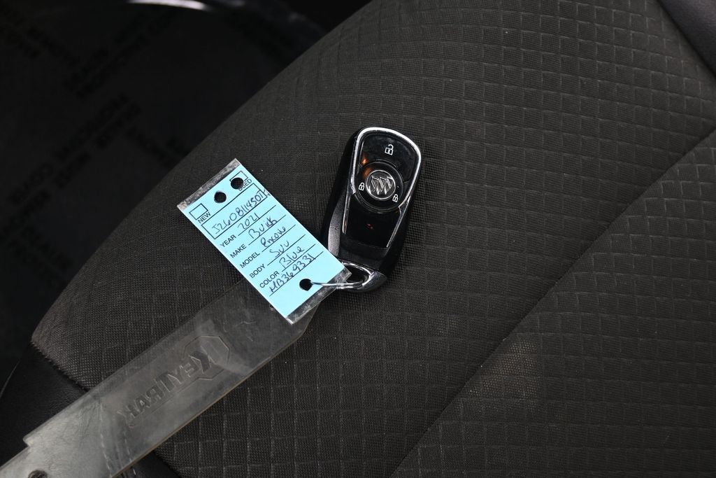 Used 2021 Dark Moon Blue Metallic Buick Preferred image 19