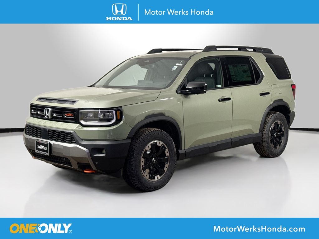 Ash Green Metallic 2026 Honda Passport TrailSport Elite AWD SUV / Crossover All-Wheel Drive Automatic
